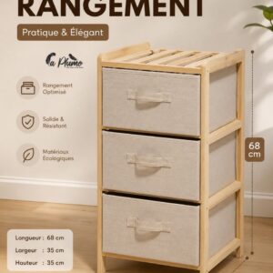 Tiroir de Rangement  Pratique et Élégant