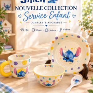 Service de vaisselle complet pour enfant