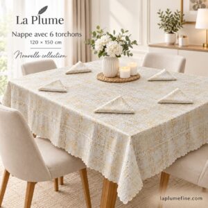 Nappe de table élégance