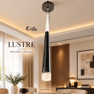 Suspension lumineuse conique