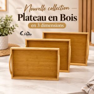 Plateaux en Bois élégance