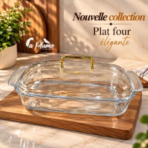 Plat à Four en Verre