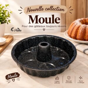 Moule à Bundt cake festonné